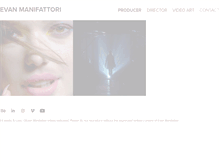 Tablet Screenshot of evanmanifattori.com